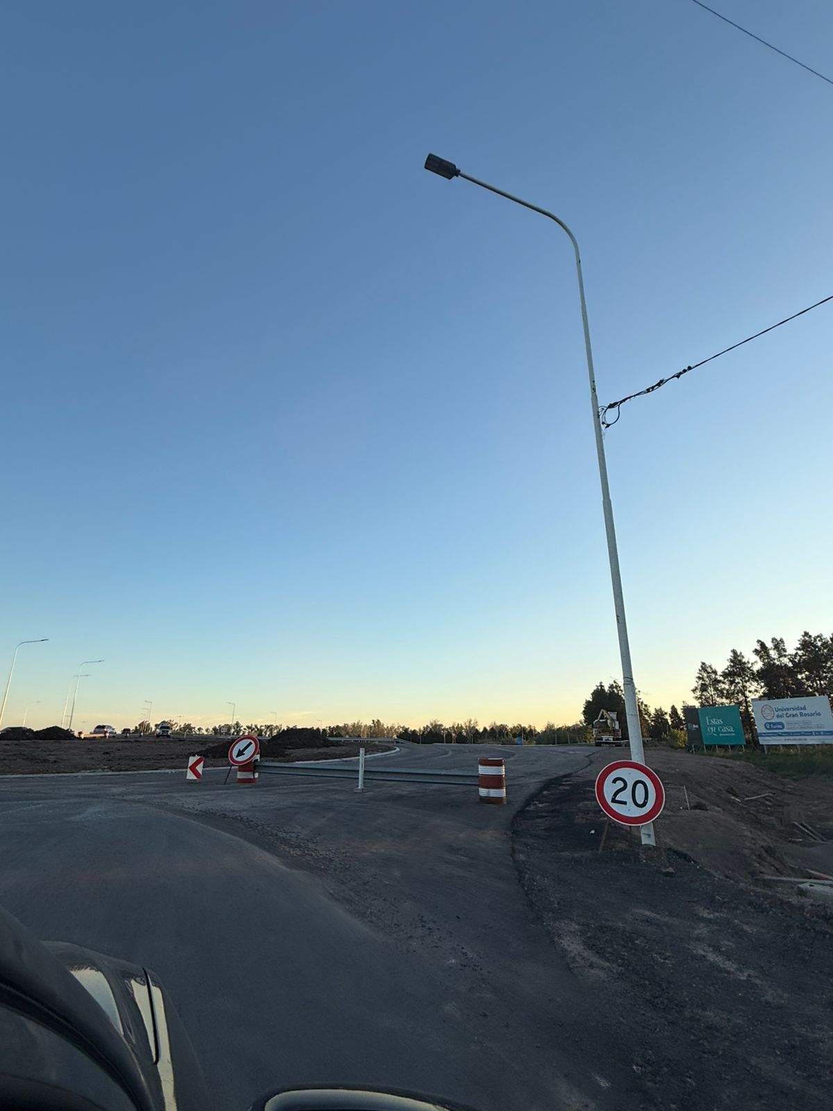 Obras en la rotonda Galindo: anuncian cierre por 24 horas en la salida hacia autopista en sentido a Roldán 